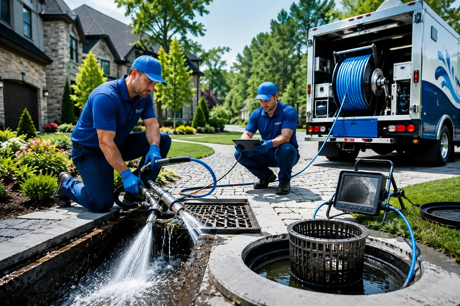 Local outdoor drain cleaning professionals in West, MS