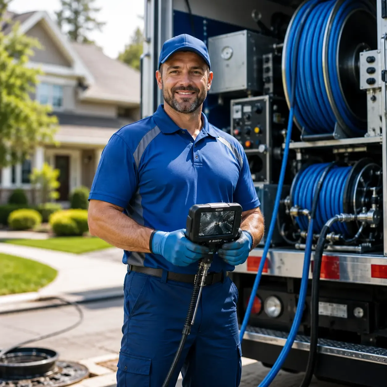 Local outdoor drain cleaning specialists in West, MS